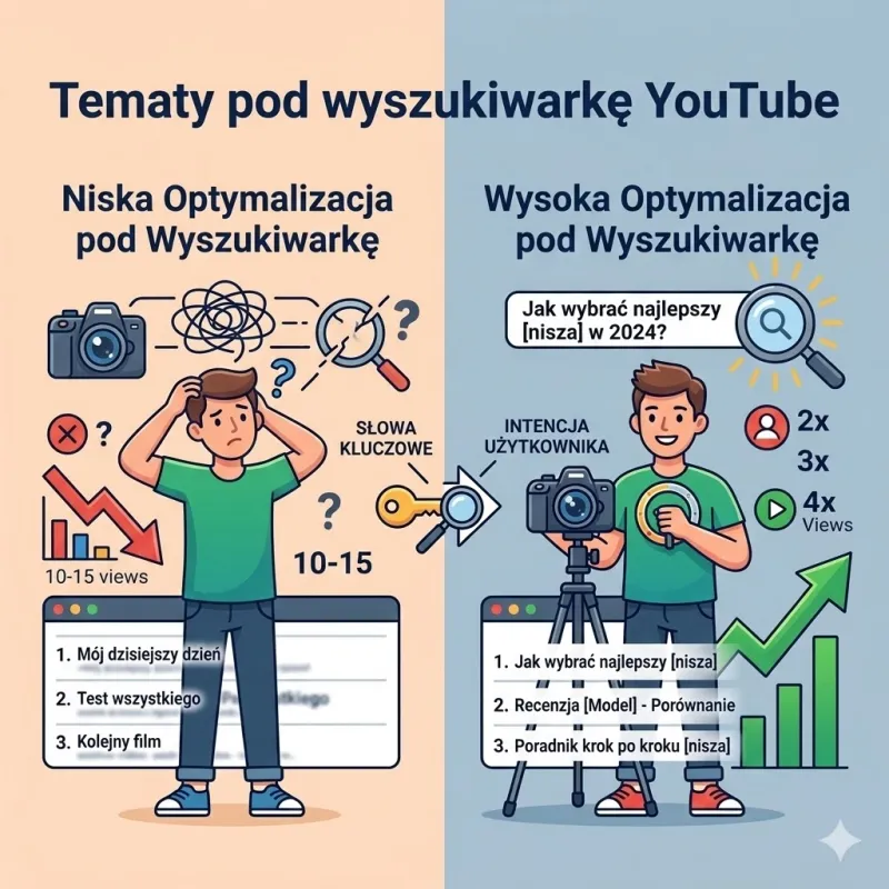 Tematy pod wyszukiwarkę YouTube